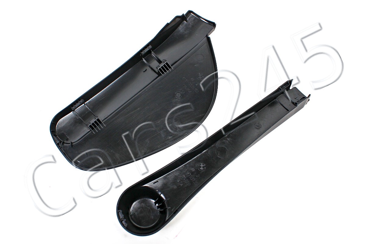 Genuine Front Windshield Wiper Arm Caps Covers LH+RH BMW 5 6 E60 E63
