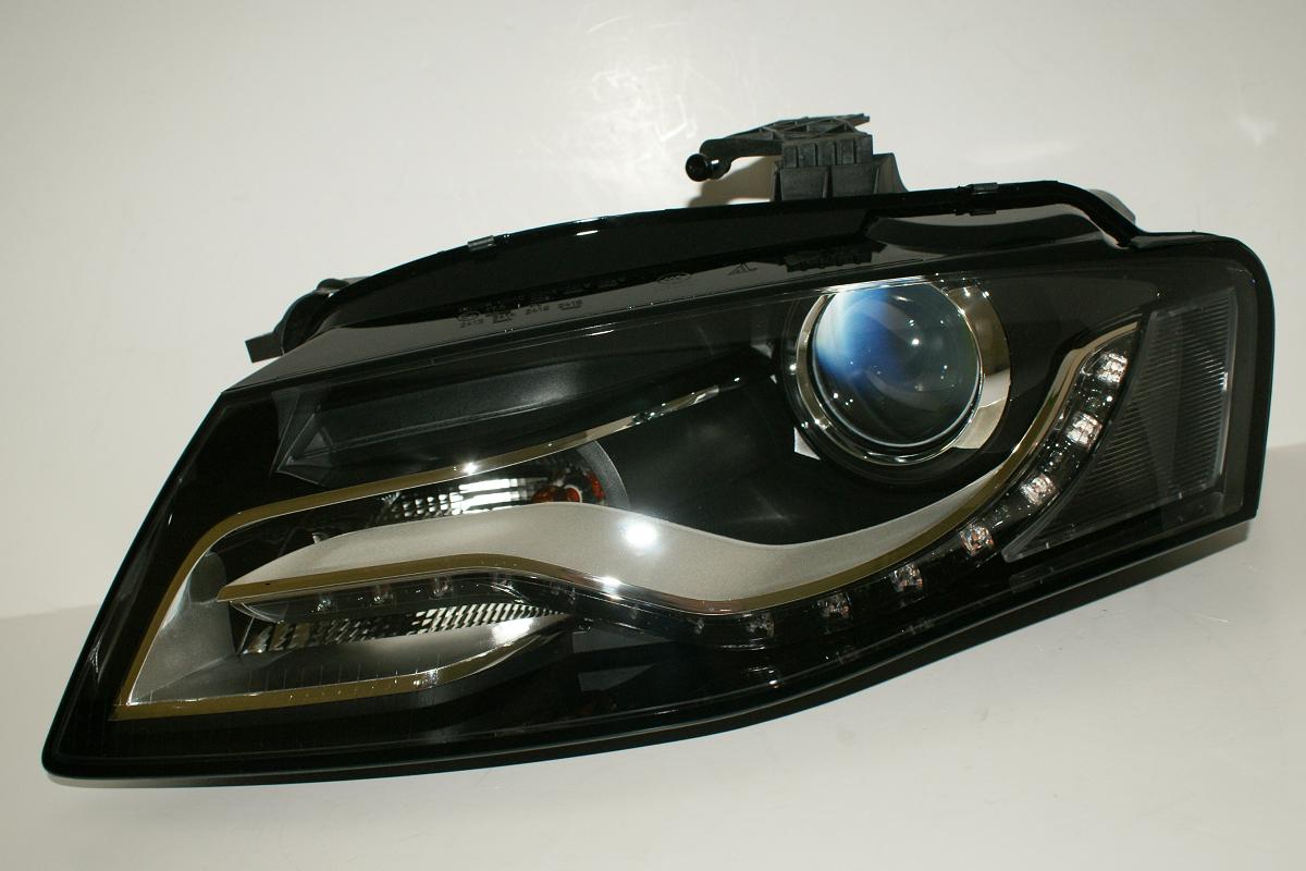 20082010 Audi A4 B8 Xenon LED DRL Headlight Front Lamp LEFT Side eBay