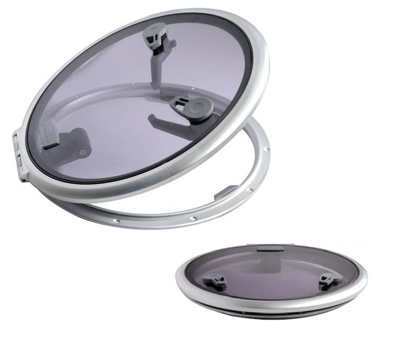 LEWMAR Low Profile Size 22 Deck Hatch Round Boat Marine eBay