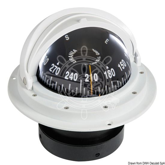 Purchase RIVIERA Boat Marine High Speed Compass 4" 100mm White/Black