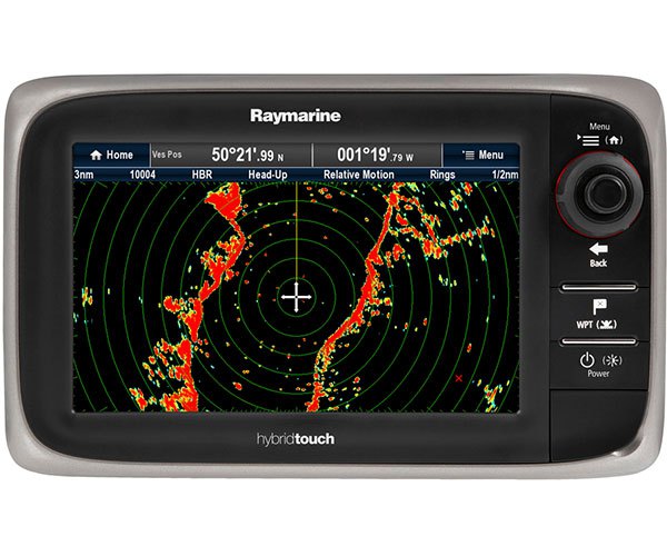 Raymarine E7 High Performance HybridTouch Multifunction Chartplotter eBay