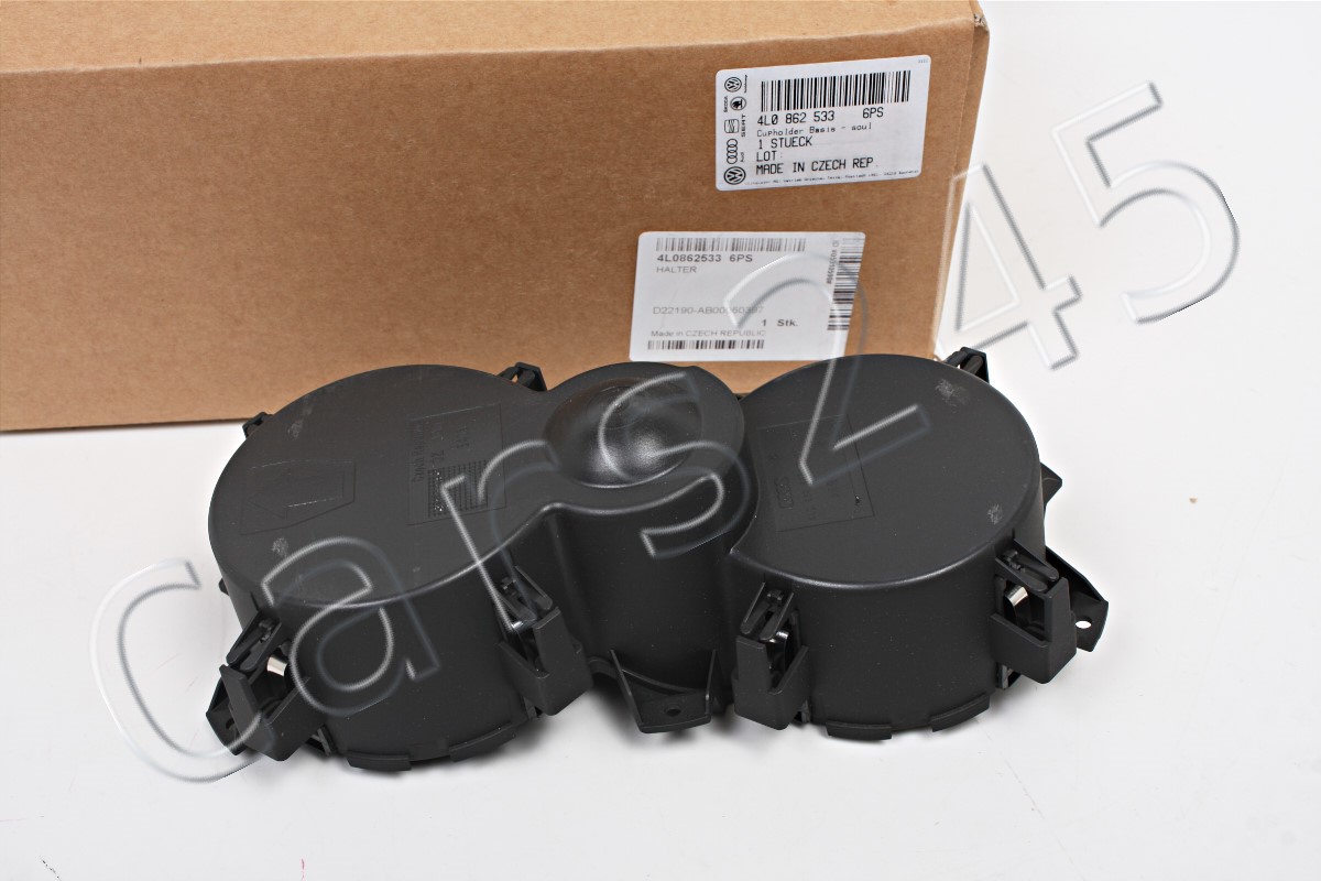 Genuine AUDI Q7 20072015 Cup Stand Drink Holder Soul Black 4L08625336PS