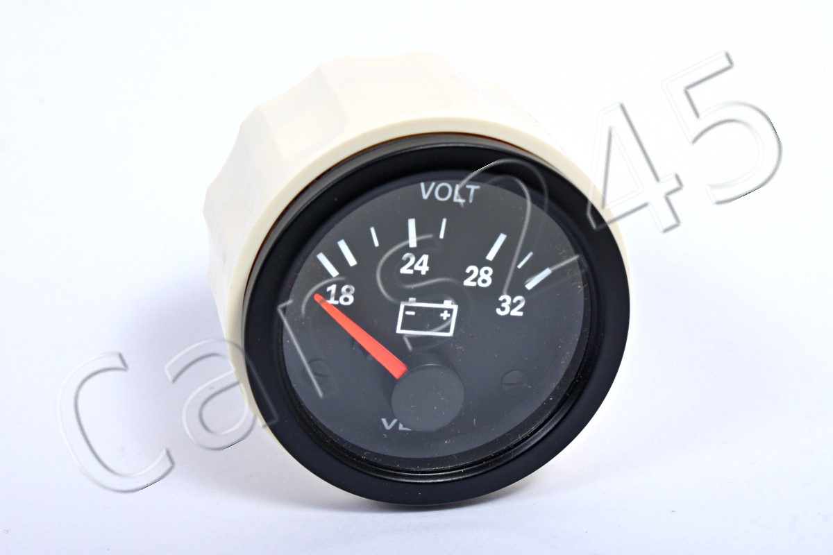 VDO Voltmeter Gauge 1832V 2" 24V 332020001C eBay