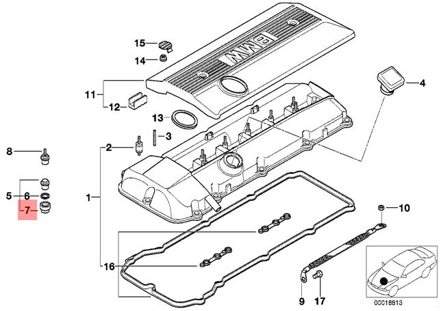 Vanos O-Ring Seal Repair Kit For BMW E36 E39 E46 E53 E60 E83 - Foto 6