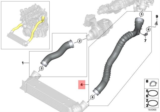 Charge Pipes & Turbo Inlets For BMW 3 Series F30 (2012 ) | Turner