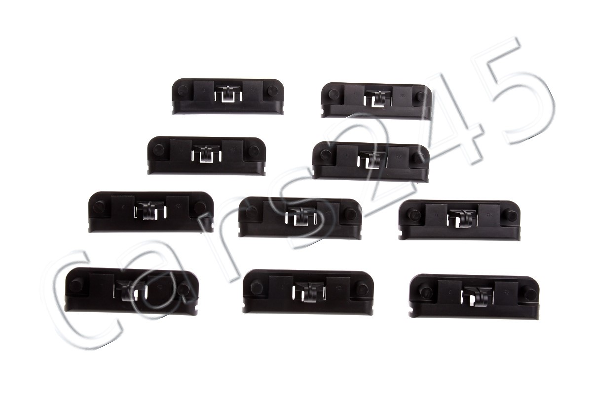 For BMW e30 87-93 Front Spoiler Clips x10 OES bumper lip retainer fastener clamp