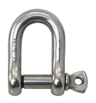 WICHARD HR Curved Bow Type Shackle AISI630 10mm