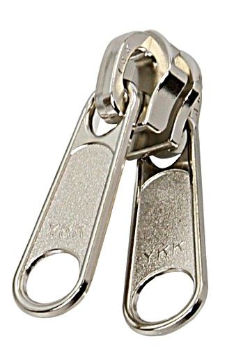 リアライズ リフレクターパイピングスーツ YKK x10 pcs Single Slider nickel plated for Spiral Zipper | eBay