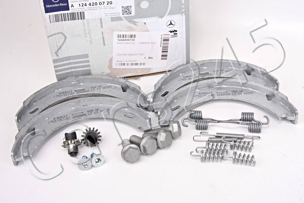MERCEDES W124 W129 W169 W170 W201 W202 W208 W210 Parking Brake Shoe Set