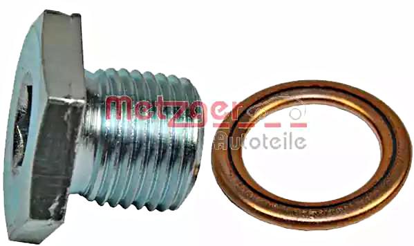 METZGER Oil Pan Screw Plug Steel For PEUGEOT CITROEN 106 I