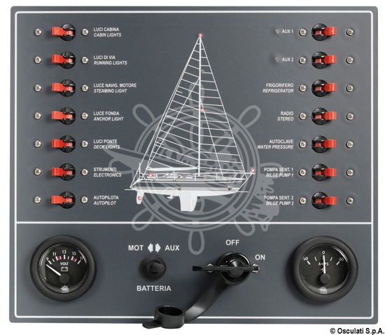 Osculati Sail Yacht 14 Switch Automatic Thermo-magnetic Electric ...