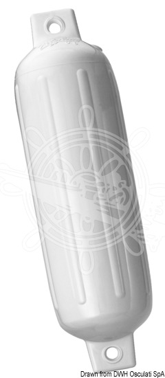 Polyform U.S. Parabordo cilindrico Serie G Bianco G6