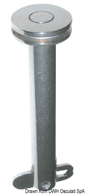 OSCULATI Drop Nose Pin Aisi 316 100 mm Diameter 10 mm A