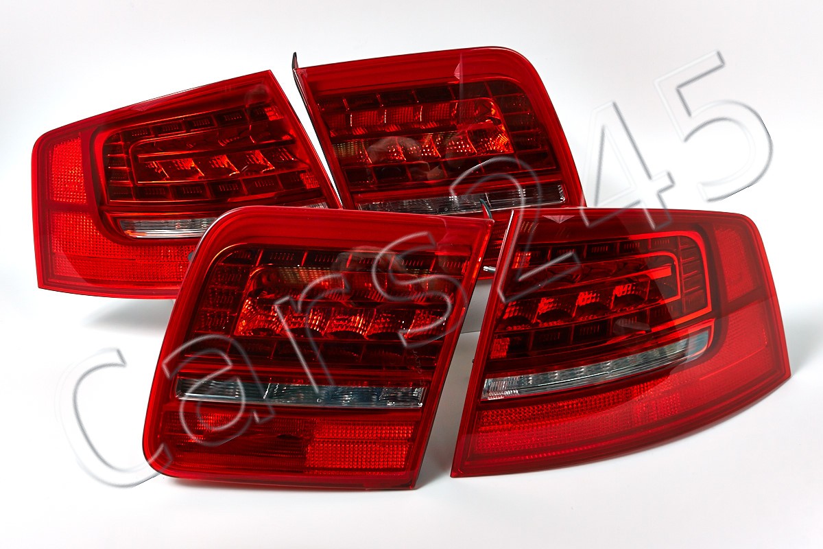 AUDI A8 D3 2007-2009 Facelift Inner Outer Tail Lights Rear Lamps Full