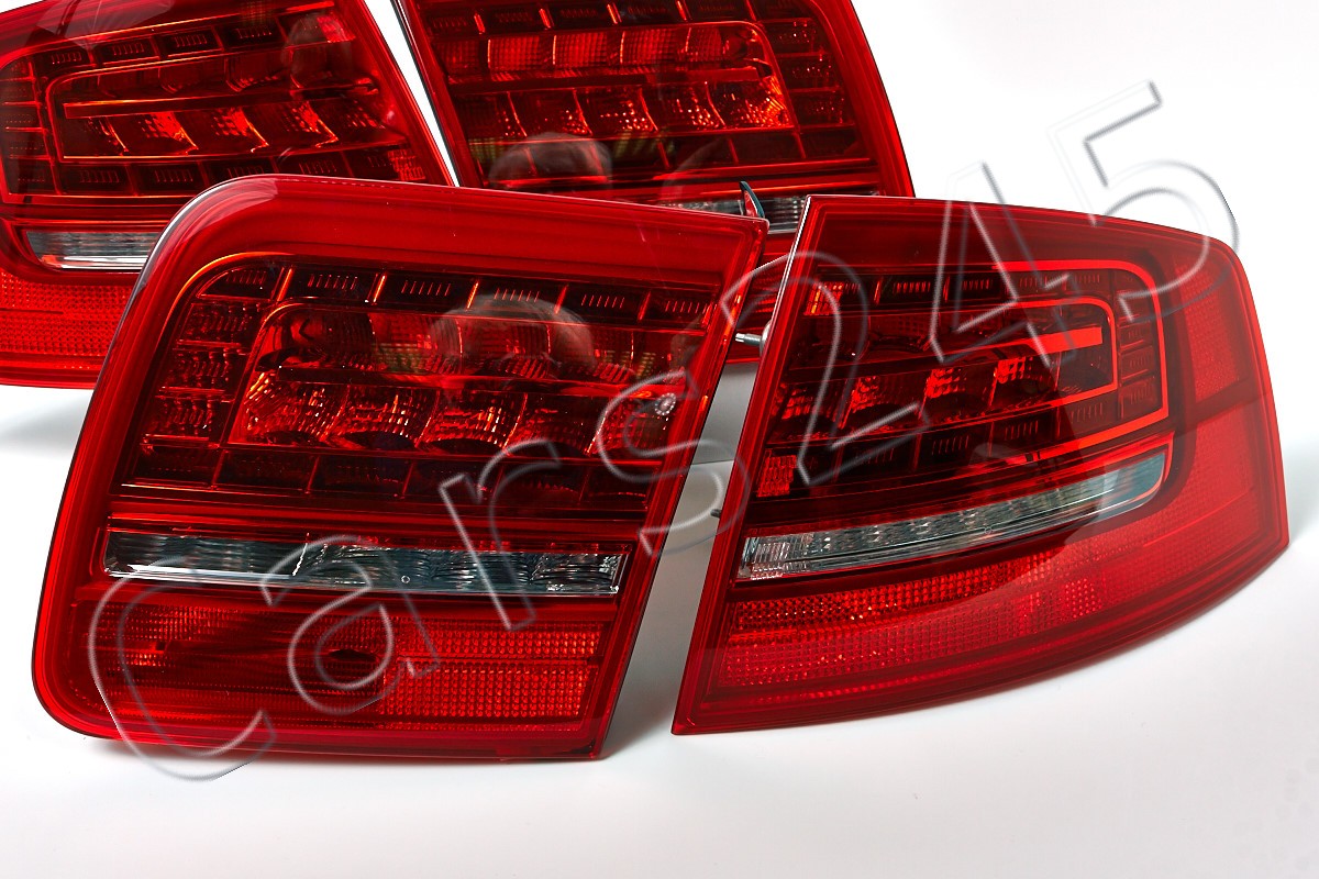 AUDI A8 D3 2007-2009 Facelift Inner Outer Tail Lights Rear Lamps Full