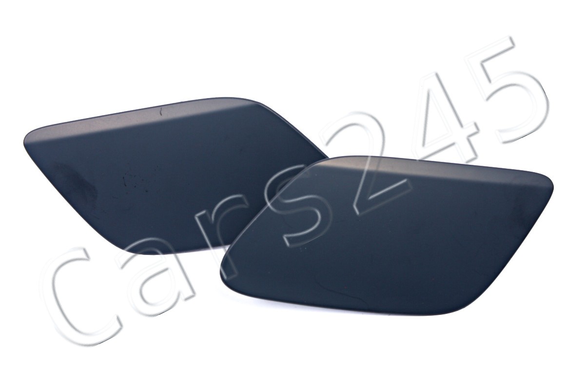 Genuine AUDI Q7 2009-2012 Headlight Washer Covers Caps Primed LEFT+RIGHT