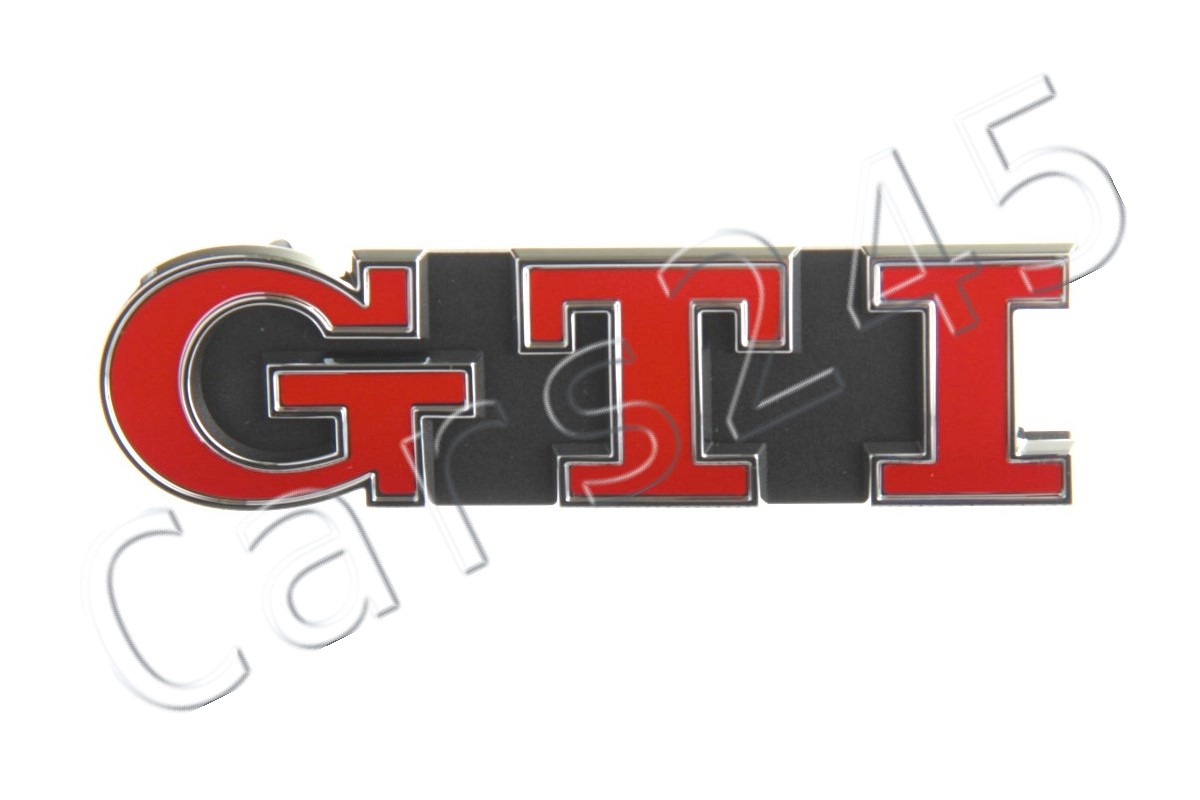 Genuine VW Golf Mk7 VII 201317 GTI Red Front Grille Emblem Badge