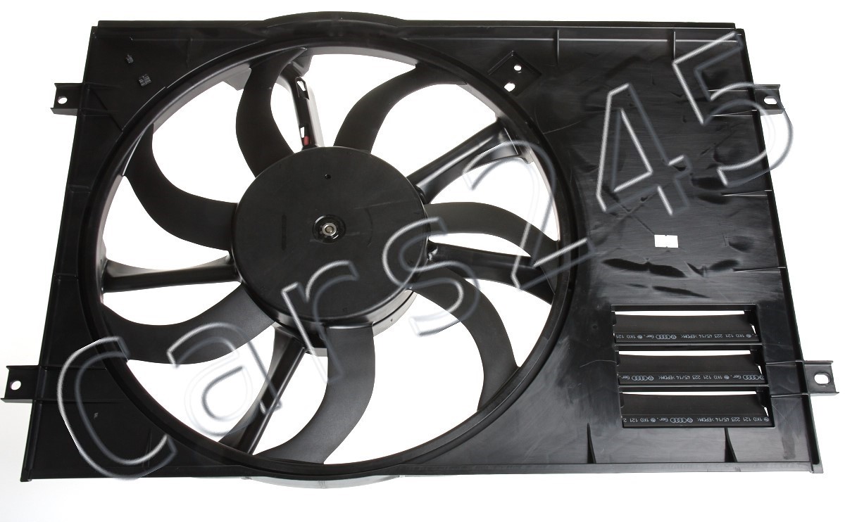 Genuine VW Tiguan 0816 1.4 Petrol Single Radiator Fan With Fan Ring