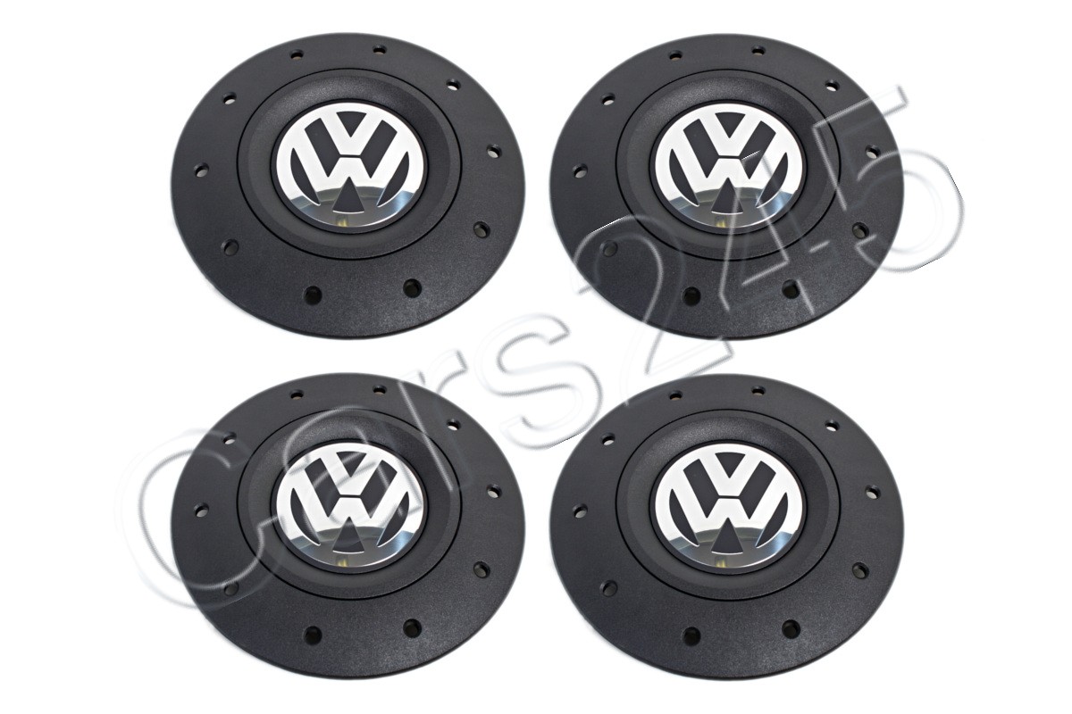 black vw centre caps