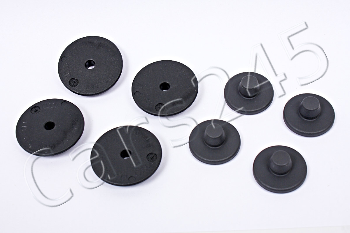 Genuine VW SKODA SEAT AUDI Floor Mat Fastener 4pcs Clips Carpet Covers