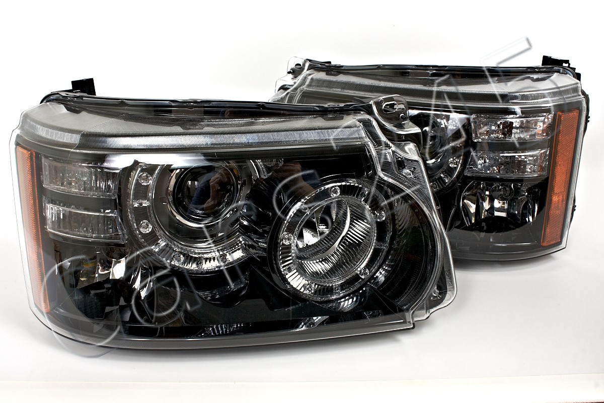 LAND ROVER Range Rover Sport 11 LED DRL Bi Xenon Black Bezel