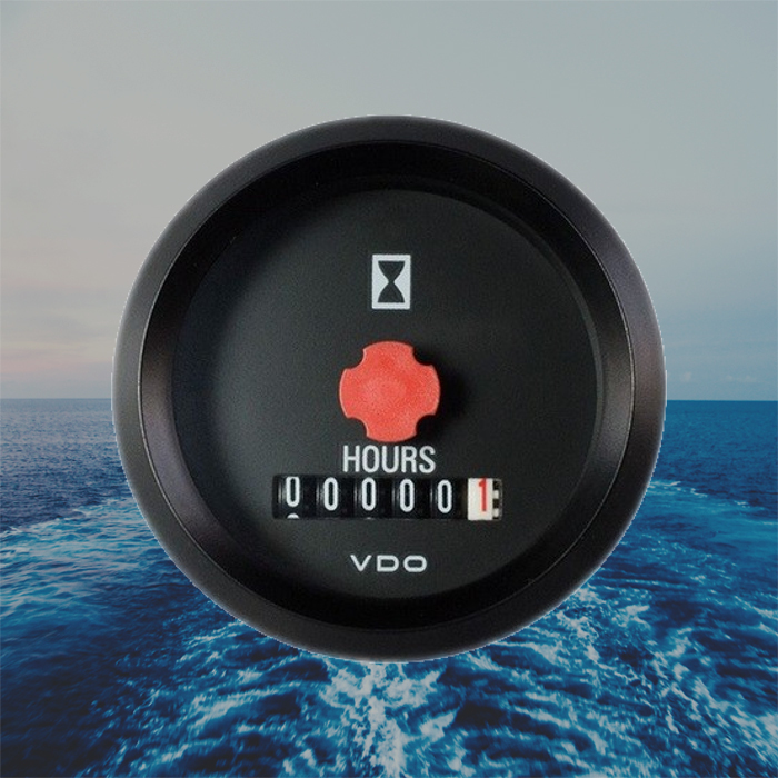 Automotive VDO Cockpit International Hour Meter Counter Gauge 2 12V 331
